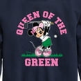 thumbnail image 3 of Disney - Queen Of The Green Golf - Toddler And Youth Crewneck Fleece Sweatshirt, 3 of 5