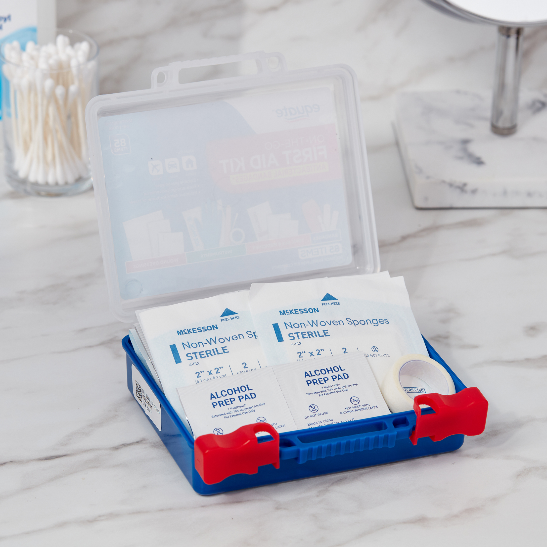 Equate On-The-Go First Aid Kit, 85 Items - image 2 of 9