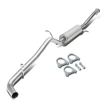 DNA Motoring For 04-12 Colorado Canyon Crew Extended Cab Stainless Steel Catback Exhaust System