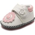 thumbnail image 5 of Baby Girls Boys Pu Leather Sneakers Anti-Slip Rubber Sole Cartoon Moccasins Handmade Newborn Slippers Hard Bottom Toddler First Walkers Infant Crib Shoes, 5 of 5