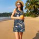 thumbnail image 3 of Balery Retro Forest Animals Vestidos de verano para mujer con estampado: vestido holgado sin mangas, vestido playero informal y cómodo para días calurosos., 3 of 7