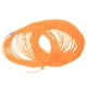 thumbnail image 3 of Línea de pesca flotante de nailon con mosca, accesorio para aparejos de pesca con contrapeso de bucle soldado, color naranja, 3 of 5