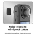 thumbnail image 4 of For Insta 360 X4 X3 Mic Wind Muff Camera Audio Noise Reduction Accessories, 4 of 5
