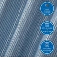 thumbnail image 2 of Mainstays 4 Piece Wave Jacquard Window Curtains Panel Set, Dark Grey, 27.5" W x 84" L, 2 of 5