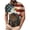 Hot Pink, variant on 4th of July Golf Shirts for Men Mesh Quick Dry Athletic Short Sleeve Polos Shirts Novelty American Flag Eagle Graphic Collared T-Shirts Hot Pink 3XL