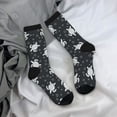 thumbnail image 5 of KLL Turtle Print Cool Socks Men's Women's Crew Socks Funny Crazy Novelty Stockings, 5 of 6