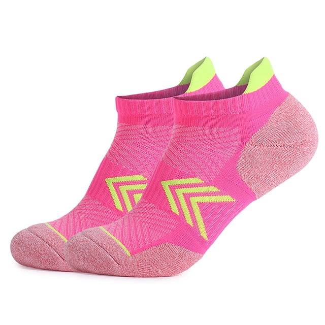 DecSea Towel Bottom Running Socks Slip Combed Cotton Socks Sweat Absorbing And Breathable Sports Hiking Socks