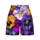 thumbnail image 4 of Mujeres Pantalones Cortos con Bolsillos Impresos Detalle Vendaje, Casual Y Suelto Ajuste Pantalones Cortos de las Mujeres para el Verano, 4 of 5