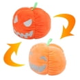 thumbnail image 4 of Peluche reversible de doble cara, suave y flexible, ideal para Halloween, para niños (naranja claro, naranja oscuro, 10 cm), 4 of 14