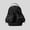 BLACK, variant on CNV Chic Pleated Nylon Backpack for Women, Lightweight Waterproof Multi-Pocket Commuter Bag