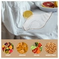 thumbnail image 3 of Shisuyan 1Pc Glass Fruit Plate Glass Crystal Tableware Decorative Dessert Plate, 3 of 8