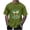 01 Army Green, variant on Mens Shirts St Patrick's Day Shirt Irish Shamrock Paddy's Day T-Shirt Casual Crewneck Short Sleeve