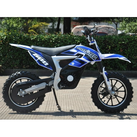 MotoTec 36v Electric Dirt Bike 500w Lithium Blue