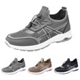 thumbnail image 2 of AUDeals Women’s Lace Up Running Shoes Non Slip Walking Shoes Breathable Gym Workout Sneakers Travel Work Sports Shoes (Grey, 7), 2 of 4