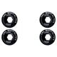 thumbnail image 3 of Advancent 2 piezas de tornillo de manivela portátil M18 desmontable reemplazo de piezas de perno de bicicleta de montaña accesorios de repuesto Negro 2Conjunto, 3 of 6