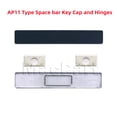 thumbnail image 2 of Replacement Individual AP11 Type Space bar Key Cap and Hinges for MacBook Pro/Air Model A1425 A1502 A1398 A1369 A1466 Keyboard Hinge, 2 of 5