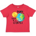 thumbnail image 3 of Inktastic Earth Day Peace Love Earth Boys or Girls Baby T-Shirt, 3 of 5