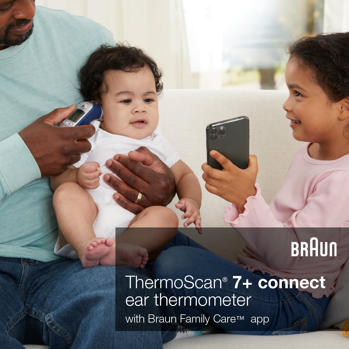 Braun ThermoScan 7+ Connect Ear Thermometer, IRT6575US