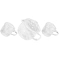 thumbnail image 4 of 1 set Infuser té té té taza de té set de vidrio con colador extraíble para sala de té, 4 of 4