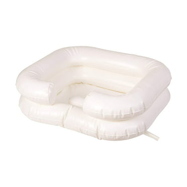 SWYAN Inflatable Portable Bed Shampoo Hair Washing Basin Foot Pump ...