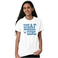 thumbnail image 5 of US Air Force USAF Girl Women's Graphic T Shirt Tees Brisco Brands X, 5 of 6