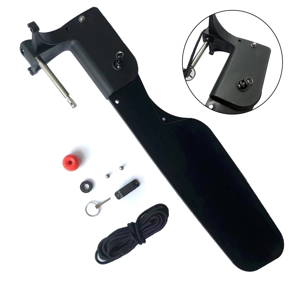 Beisidaer Kayak Canoe Boat Rudder With Pulley Fishing Boat Steering Control System