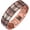 Copper, Tyre Graphics, variant on Leander Men's Copper Bracelet,3X Strength 99.99% Pure Copper Magnetic Bracelets with Magnets,Adjustable Length with Sizing Tool