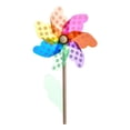 thumbnail image 1 of Ounissouiy Molino de viento jardín paisaje césped viento Spinner decoración DIY ornamento colorido artesanía decorativa desmontable paisajismo Juegos de césped Puntos de 18CM, 1 of 6
