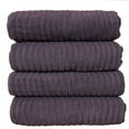 thumbnail image 7 of BC BARE COTTON Luxury Hotel & Spa 100% Natural Turkish Cotton Ribbed Channel Pattern Bath Towel (Set of 4), Moss, 7 of 7