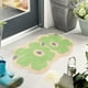 thumbnail image 4 of Alfombra antideslizante para baño | Alfombra absorbente de poliéster de 60 x 40 cm | Felpudo lavable de secado rápido | Alfombrilla antideslizante para dormitorio, cocina y pasillo, 4 of 5