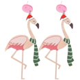 thumbnail image 1 of Here's a refined and engaging product description for your **Lightweight Flamingo Dangle Earrings**:\n\n \n\n✨ **Lightweight Flamingo Dangle Earrings for, 1 of 5