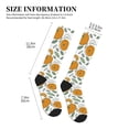 thumbnail image 2 of Compression Socks For Women And Men - Cute Orange Sweet Compression Socks Circulation For Workout, 2 of 2