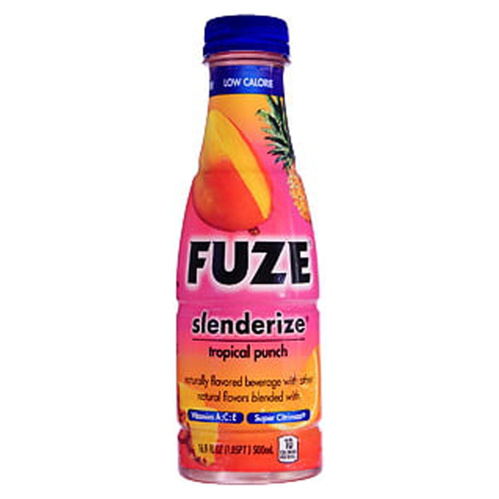 Fuze Slenderize Tropical Punch Beverage, 16.9 Fl. Oz. - image 2 of 9