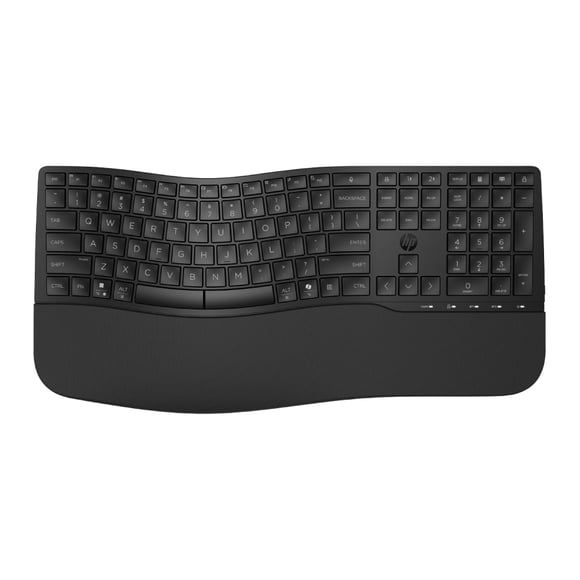 TECLADO INALAMBRICO HP 685 WIRELESS USB-A ERGONOMICO COMFORT NEGRO