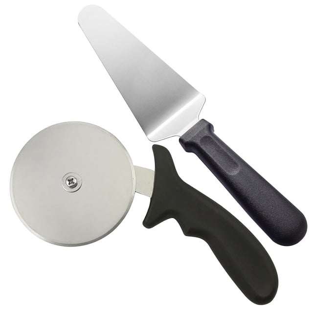 Juego de Cuchillos y Palas para Pizza, Herramienta para Hornear, Cuchillo de Acero Inoxidable para Pastel, Caja de Regalo para Pala de Pastel