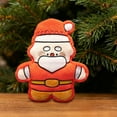 thumbnail image 1 of Juego de 6 adornos navideños con muñeco de nieve, Papá Noel, calcetín de cedro para casa del árbol | Decoración colgante de tela suave para el árbol de Navidad, la repisa de la casa, la ventana, 1 of 5