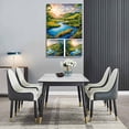 thumbnail image 5 of Modern Canvas Wall Art River Landscape Print For Bedroom Living Room Decoration, 5 of 8