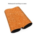 thumbnail image 4 of Disketp Orange Glitter2 Gaming Mouse Mat Long Extended Mouse Pad Desk Mat Non-Slip Rubber Mice Pads Stitched Edges(315.5 x 16 x 0.12 Inches), 4 of 8