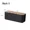Black-S, variant on Bamboo Cover Cable Management Box Wire Junction Board Storage Box Hide Wires Power Strips Desk Cable Computer Organizer Box