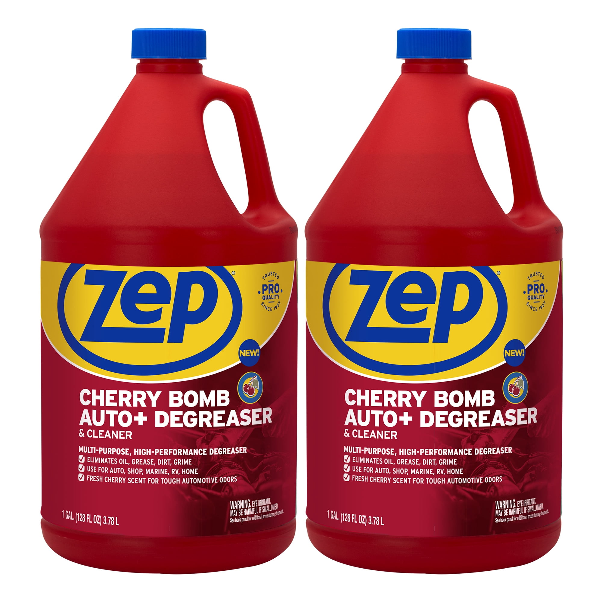 Zep Cherry Bomb Automotive Degreaser, 128 oz, for Auto/RV/Boat, Garage and Home