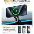 thumbnail image 5 of 3-in-1 Entronix Bundle for iPhone 15 Pro, Magnetic Sturdy Matte Case 2 Screen Protector, Black, 5 of 7