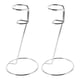 thumbnail image 5 of EeaseMX 2 soportes de acero inoxidable para batidor de leche, para el hogar (plateados), 5 of 7