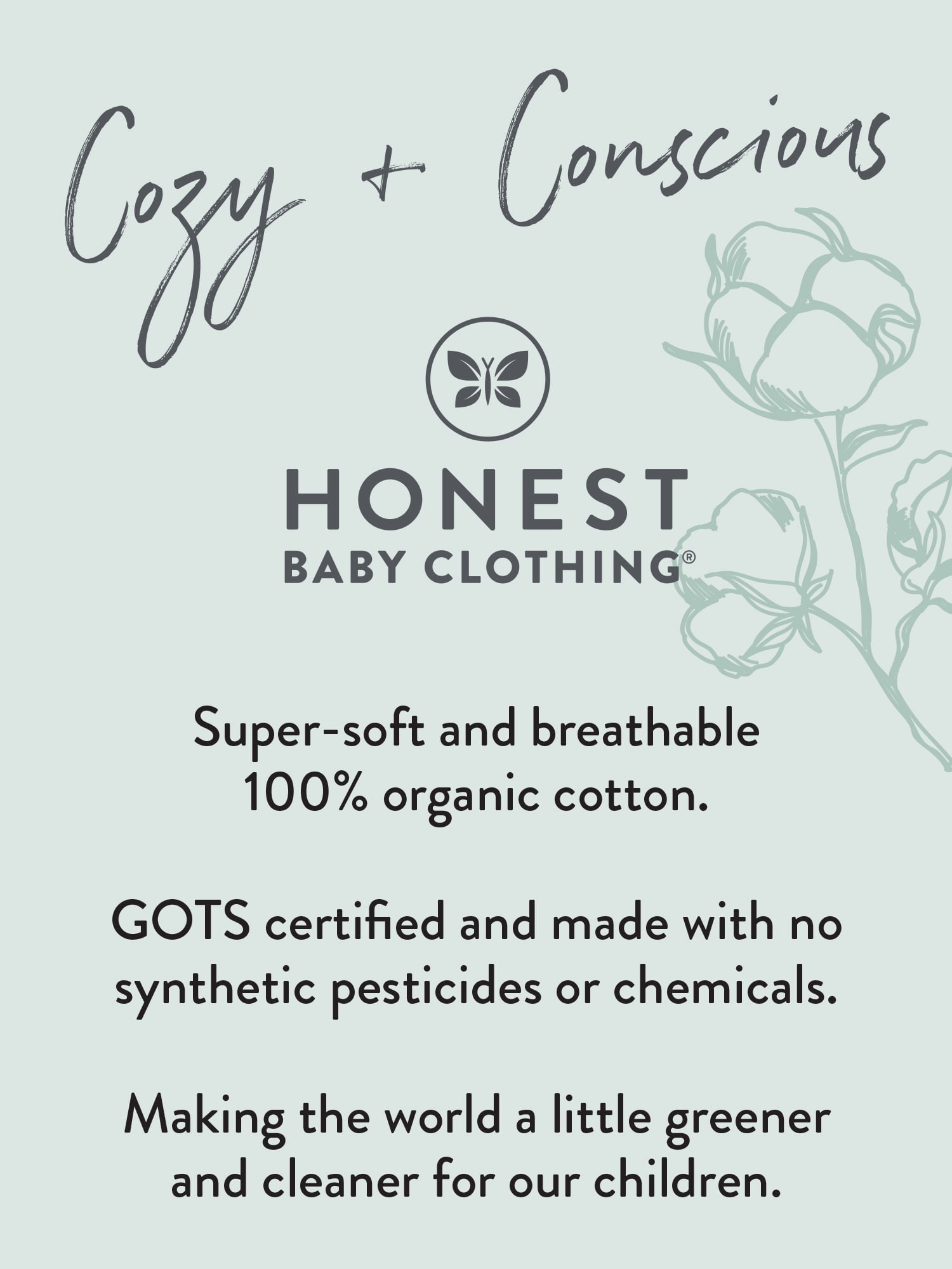 Honest Baby Organic Cotton Baby Boy/Girl Holiday Sleep N Play, Sizes Newborn - 6/9 Months
