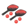thumbnail image 1 of Professional Pickleball Paddles with Bag Honeycomb Balls Red, 1 of 8
