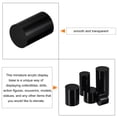 thumbnail image 3 of Unique Bargains Black Acrylic Solid Cylinder Round Display Riser, 2.4 Inches x 1.6 Inches, 3 of 4
