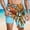 Multicolour, variant on Viluyesy Mens Big And Tall Swim Trunks Summer Beach Shorts Hawaiian Printed Drawstring Board Shorts, Multicolor M