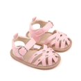 thumbnail image 5 of Ierhent Baby Sandals Toddler Sandals - slip-on quick dry waterproof (toddler/little kid) Red,11, 5 of 7