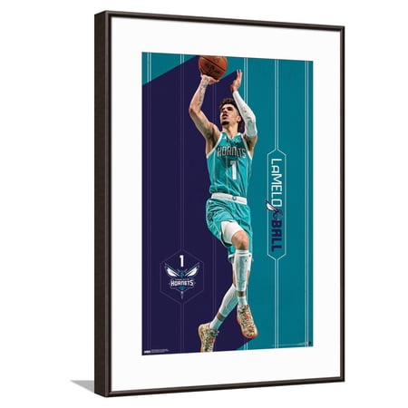 NBA Charlotte Hornets – LaMelo Ball 23 Canvas Wall Poster 14.725 x 22.375