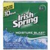 Irish Spring Moisture Blast Deodorant Bar Soap - 10 Count