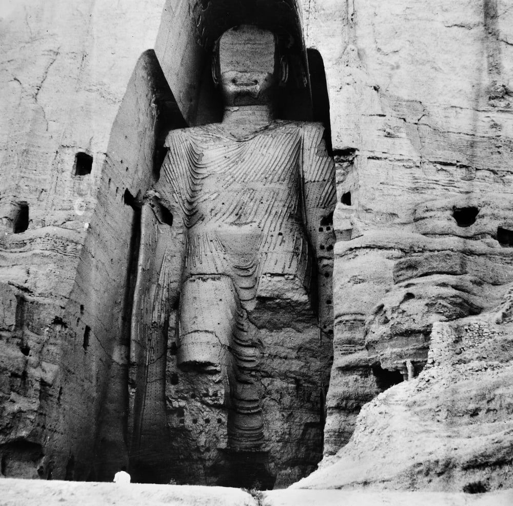 Afghanistan Buddha None Of The Two Giant Statues Of Buddha Carved In A